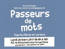 RDV le lundi 20 mars pour la Journée Passeurs de Mots ! RDV le lundi 20 mars pour la Journée Passeurs de Mots !